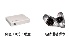 充两年用户奖品